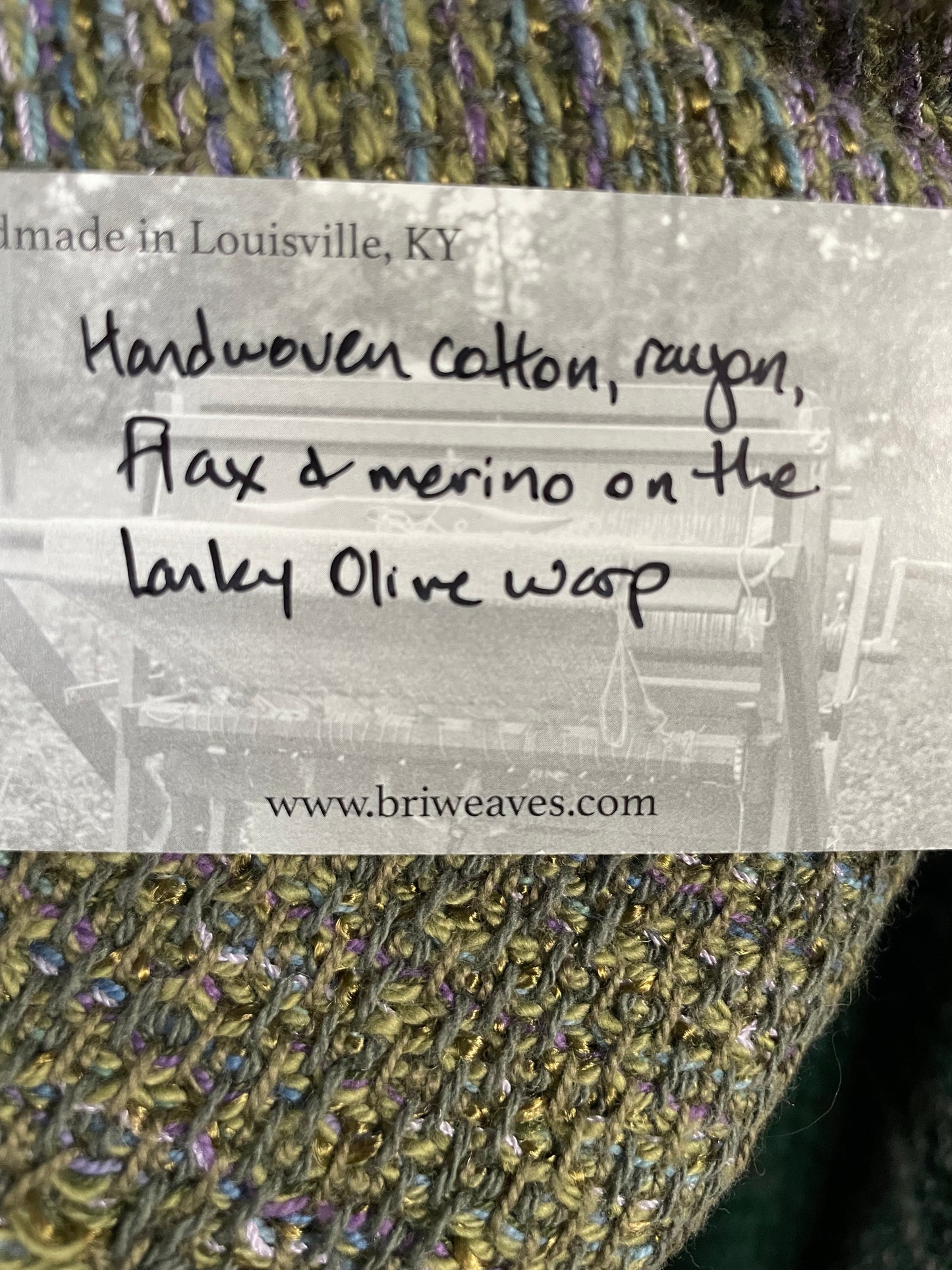 Lanky Olive Warp